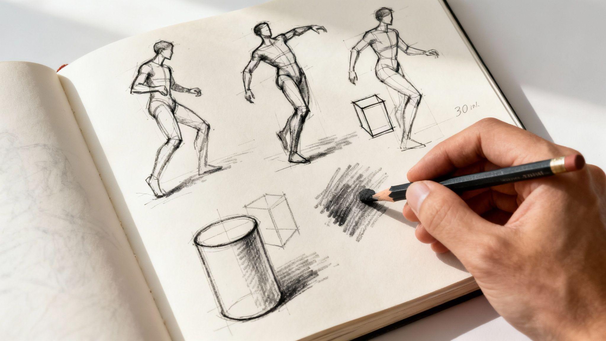 Cuaderno de Práctica de Dibujo
